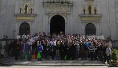 Foto di gruppo dopo la messa